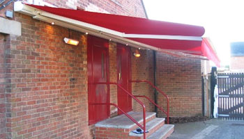 branded business awnings